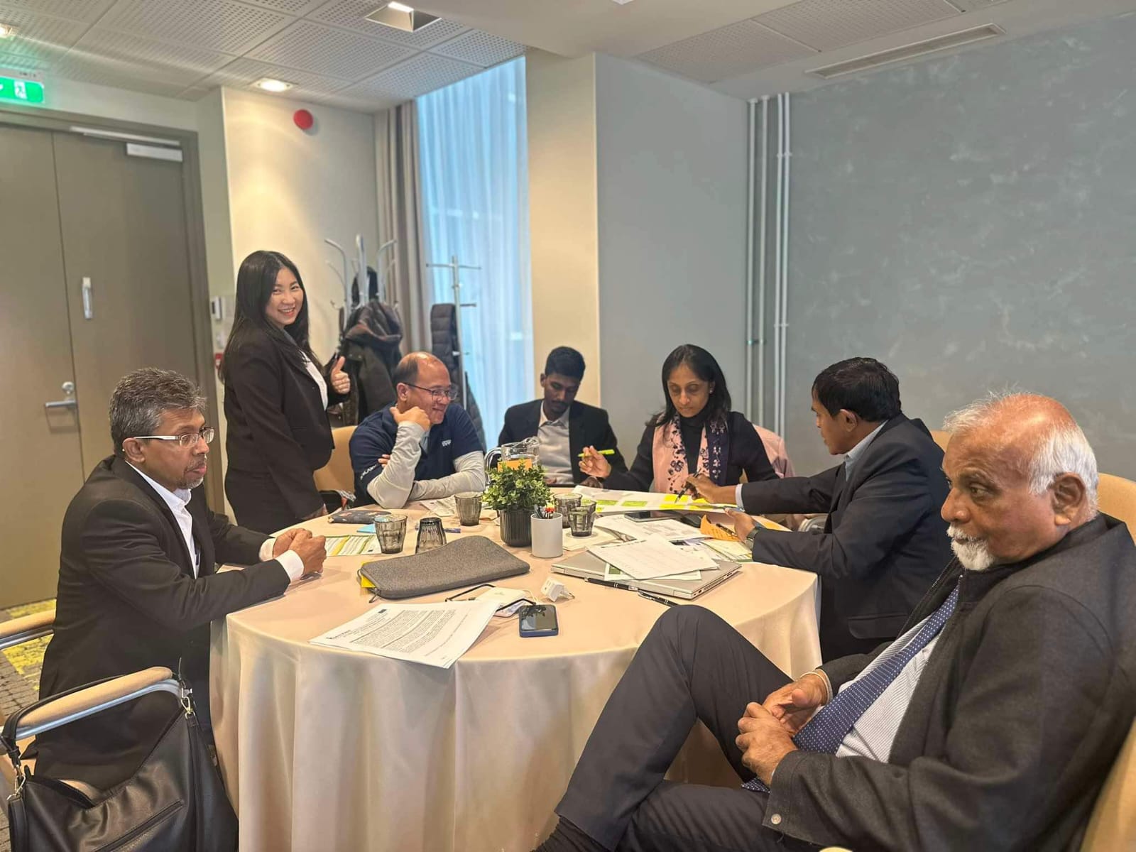 𝐅𝐎𝐔𝐍𝐓𝐀𝐈𝐍 members meet in Tallinn, Estonia.