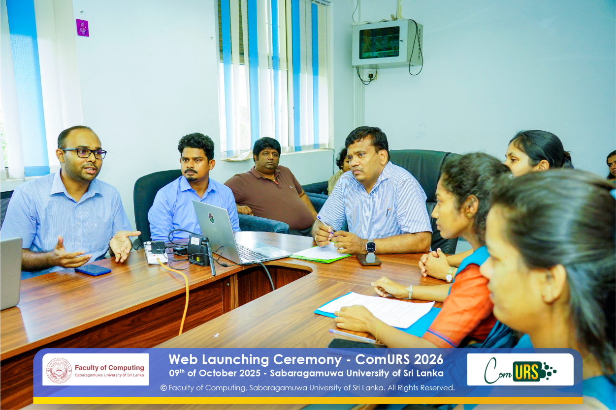 Recap of the Official Website Launching Ceremony of ComURS 2026