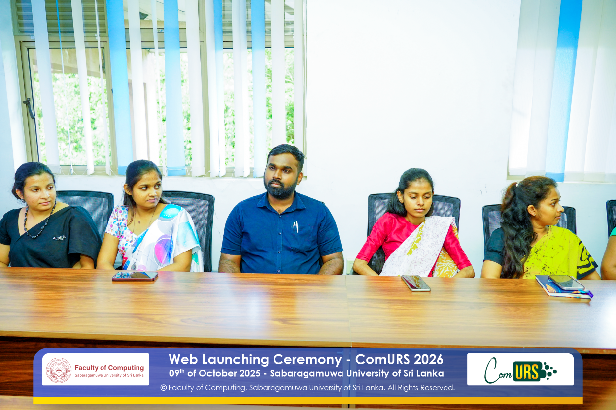 Recap of the Official Website Launching Ceremony of ComURS 2026