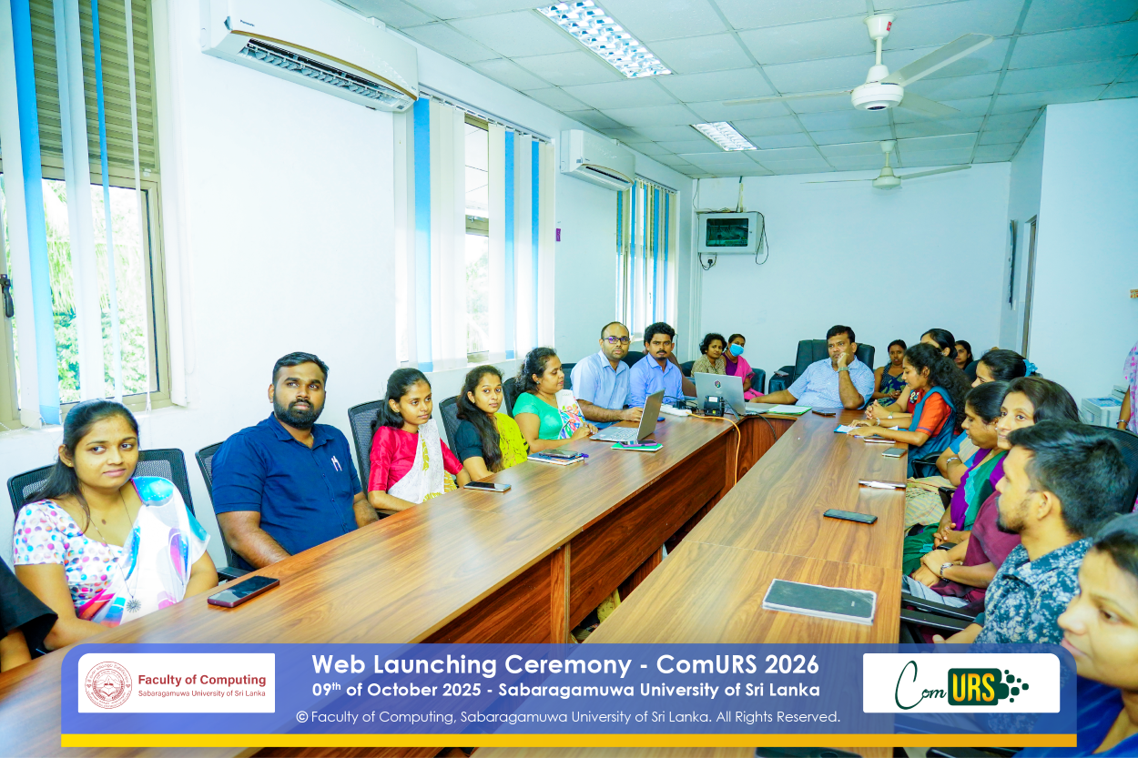 Recap of the Official Website Launching Ceremony of ComURS 2026