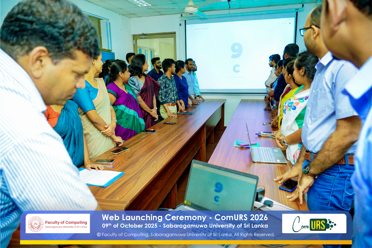Recap of the Official Website Launching Ceremony of ComURS 2026