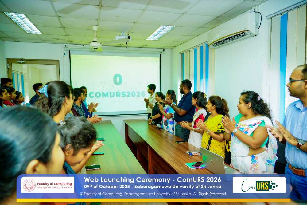 Recap of the Official Website Launching Ceremony of ComURS 2026