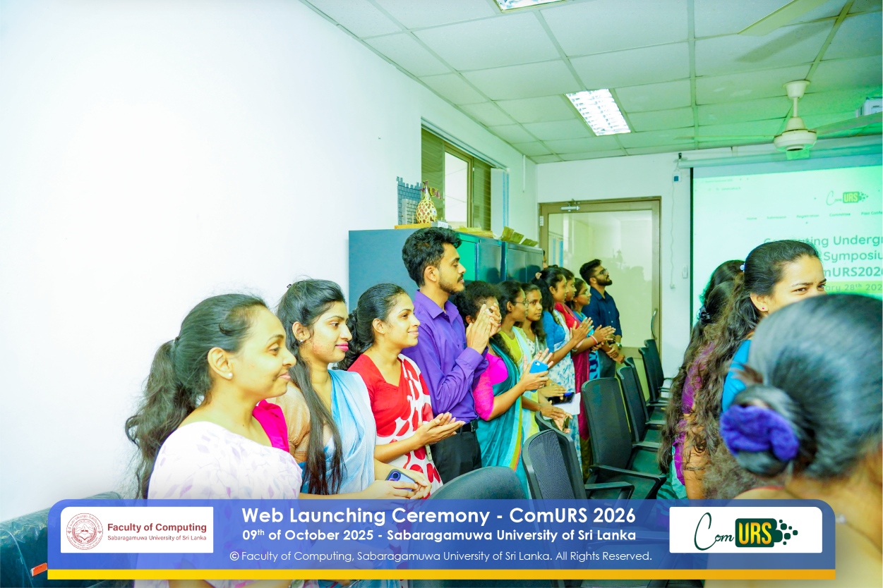 Recap of the Official Website Launching Ceremony of ComURS 2026