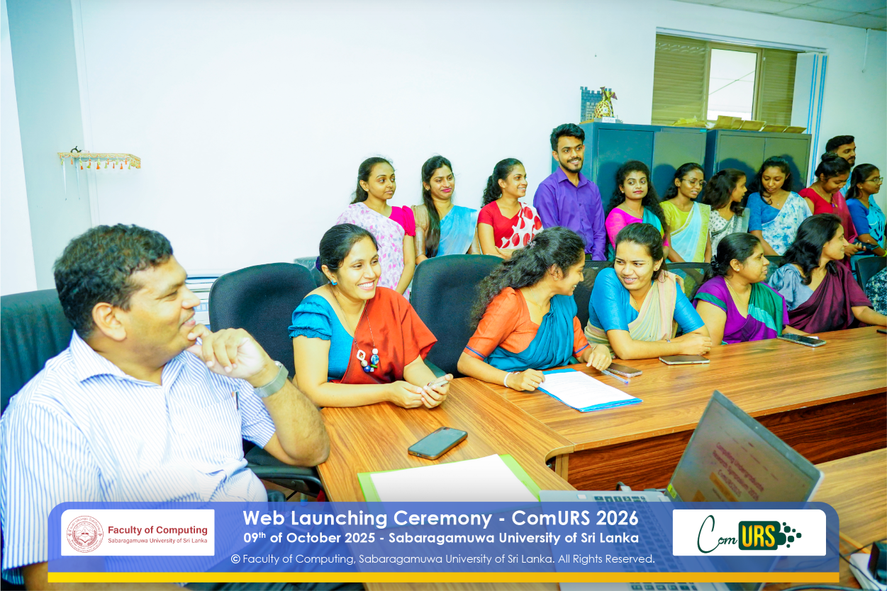 Recap of the Official Website Launching Ceremony of ComURS 2026