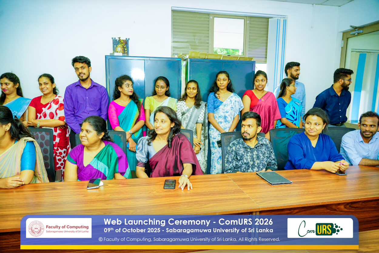 Recap of the Official Website Launching Ceremony of ComURS 2026