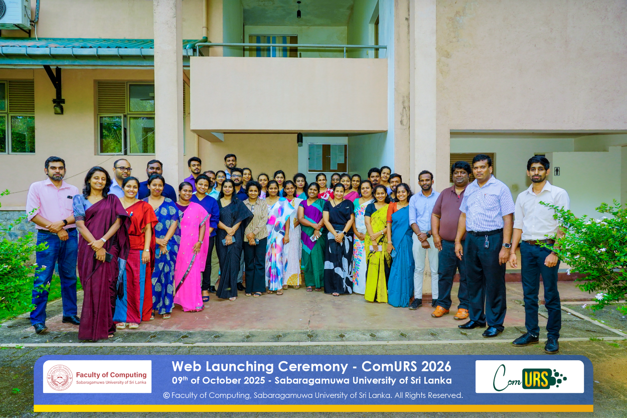 Recap of the Official Website Launching Ceremony of ComURS 2026