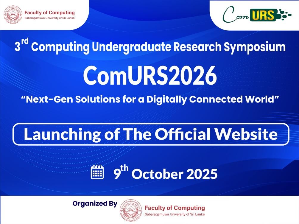 ComURS2026 Official Web Launch