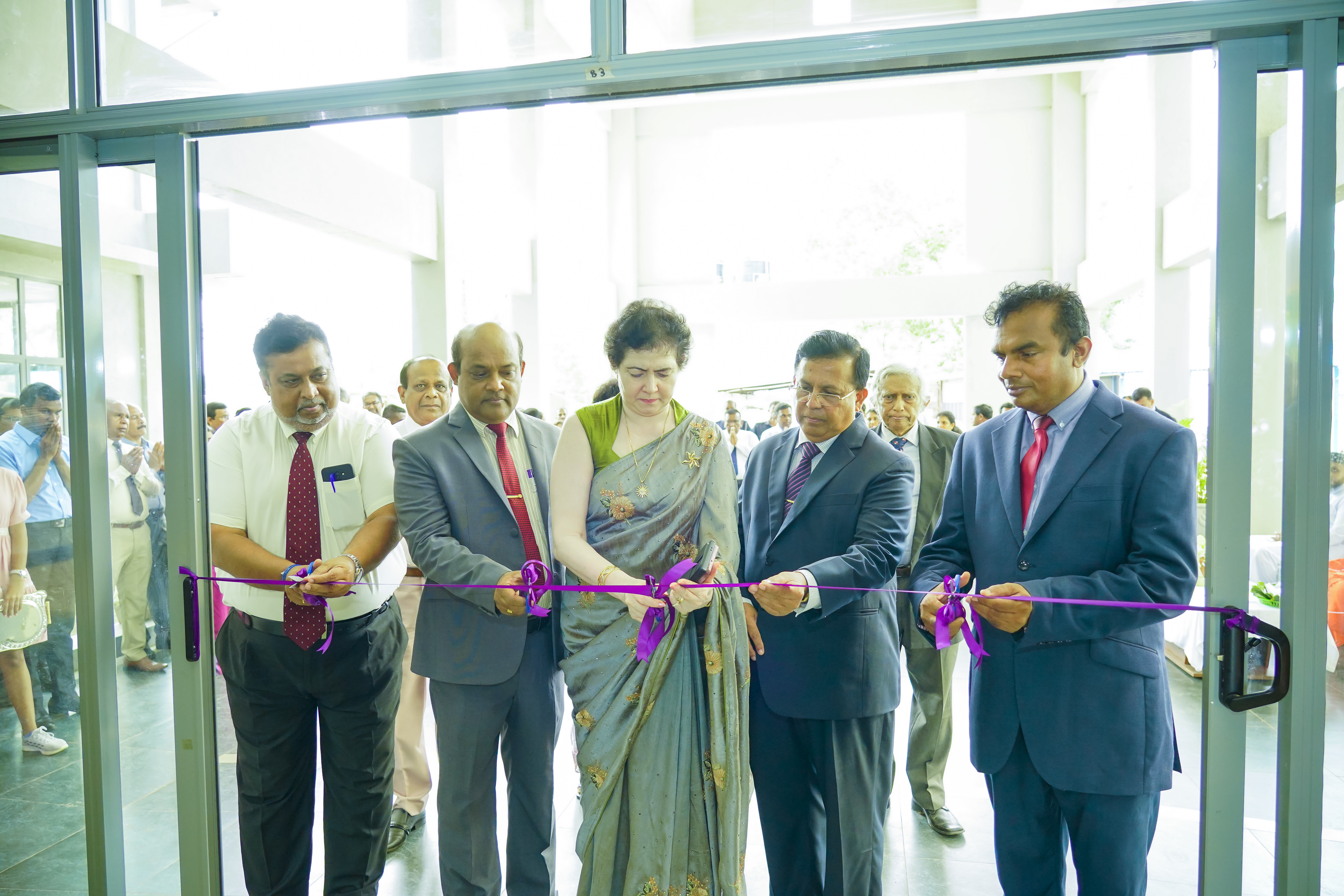 The Opening Ceremony of the New Paraclinical Building