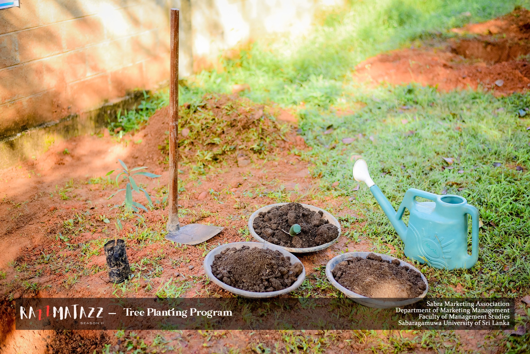 Planting a tree with hope for a better future at Razzmatazz Season II