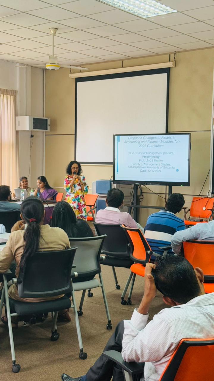 Faculty of Management Studies Embarks on Curriculum Transformation for 2025–2029