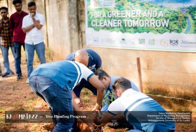 Planting a tree with hope for a better future at Razzmatazz Season II