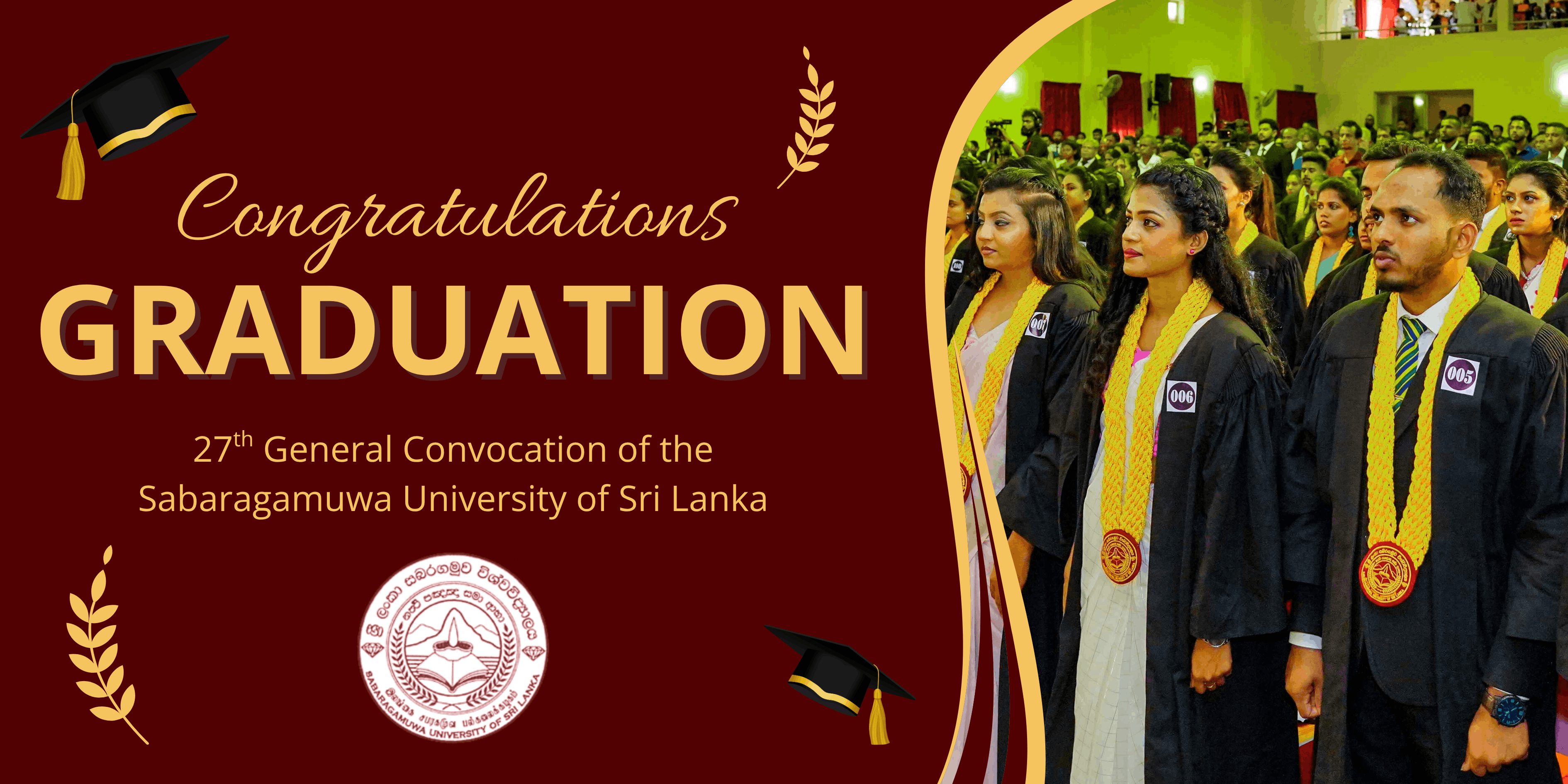 25th General Convocation of the Sabaragamuwa University of Sri Lanka