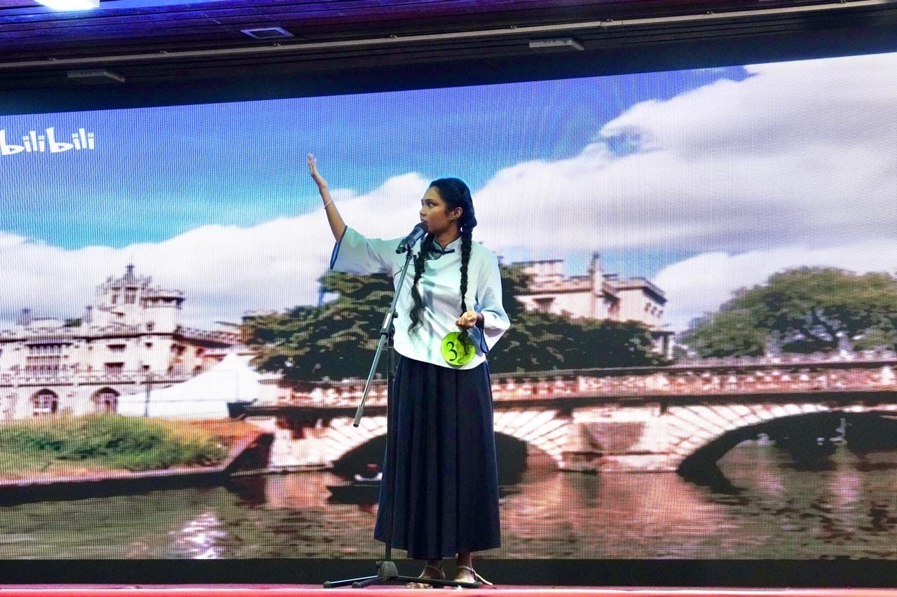 The Chinese Bridge Competition preliminary round in Sri Lanka