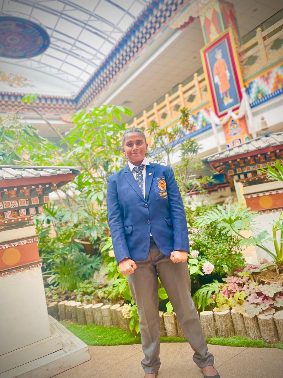 Undergraduate excellence shines with a silver medal at the South Asian Karate Championship!