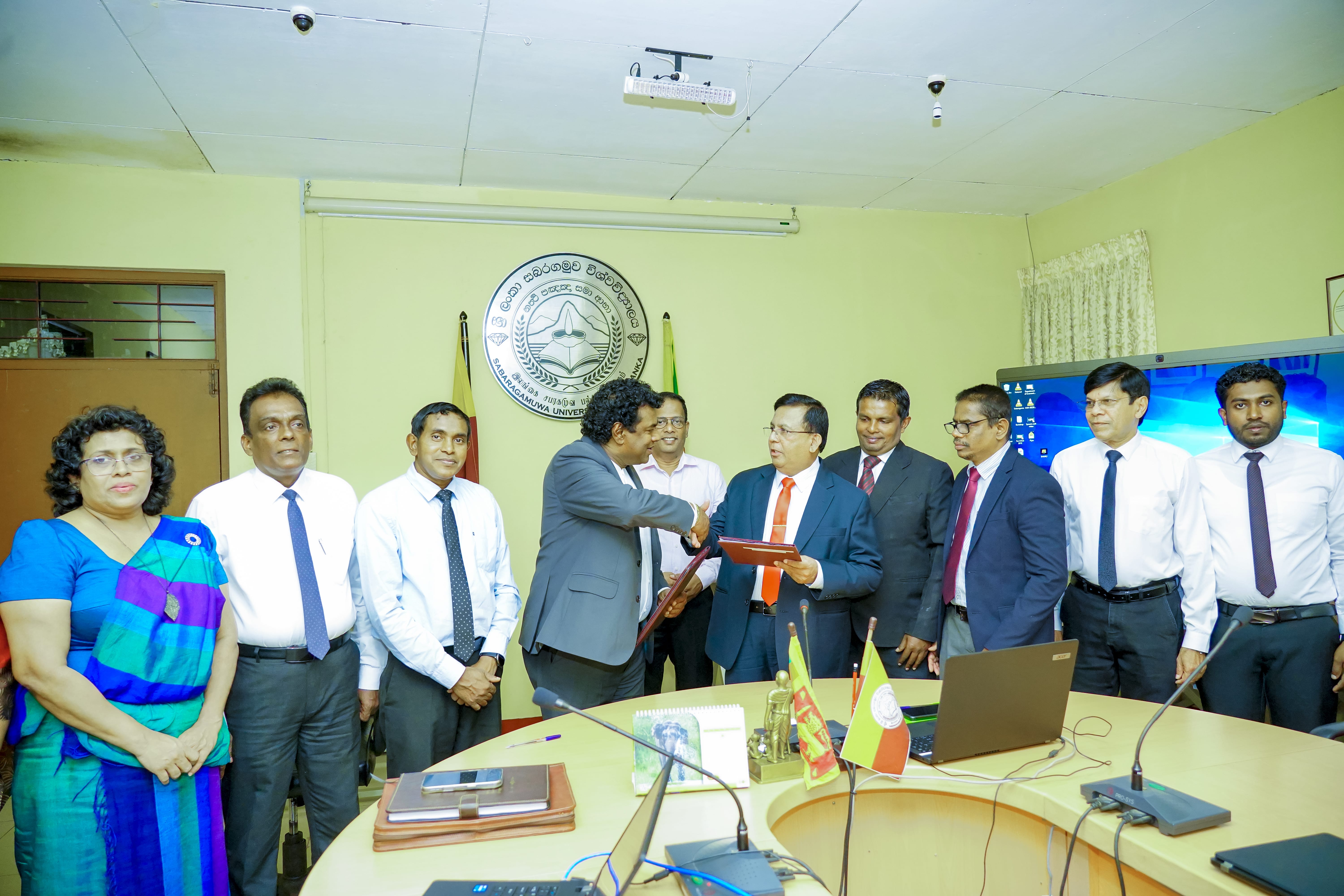 Licensing Agreement Signing event with FOOD AND NATURE (PVT) LTD ( FADNA) and SUSL