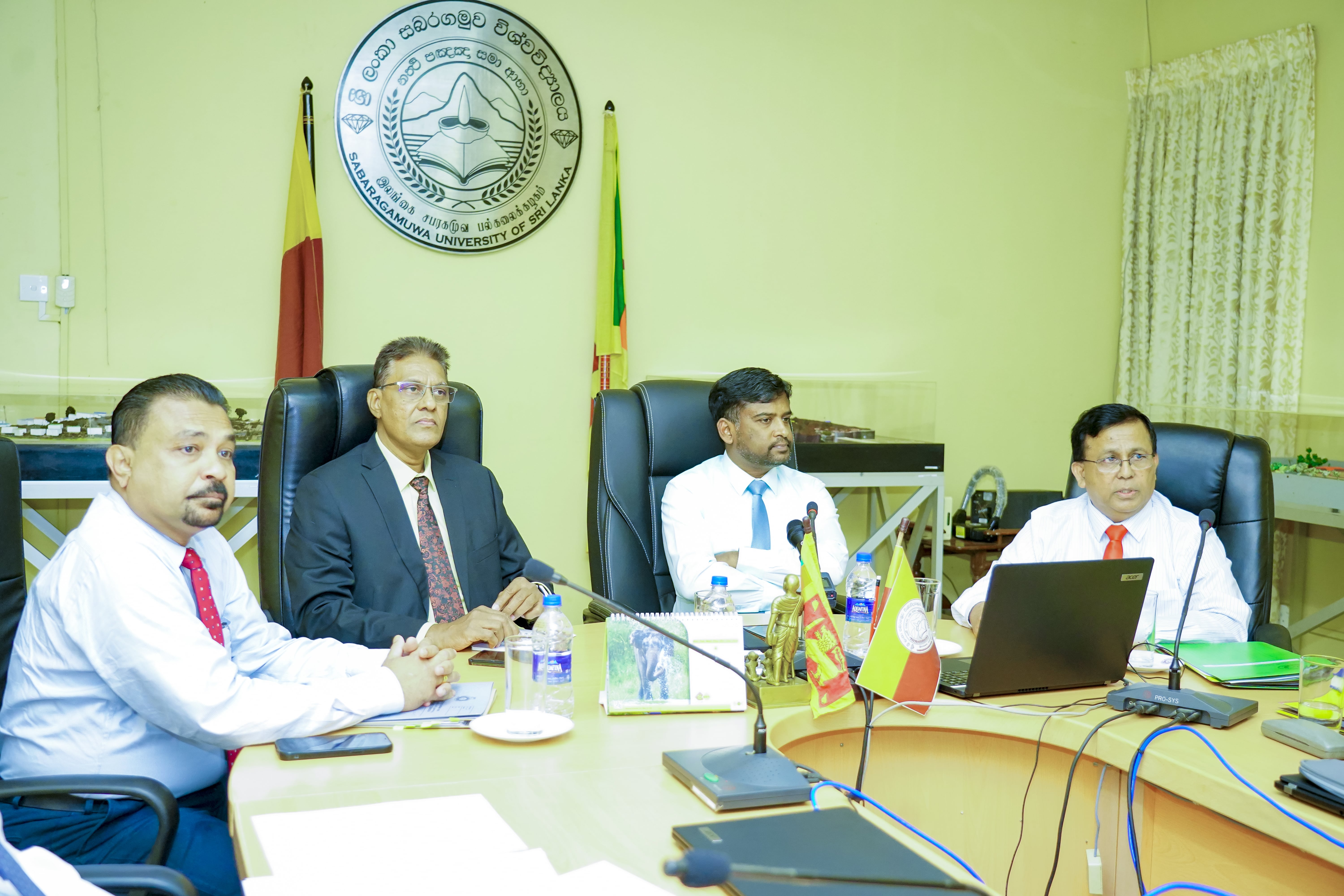 Discussion with UGC and Minister