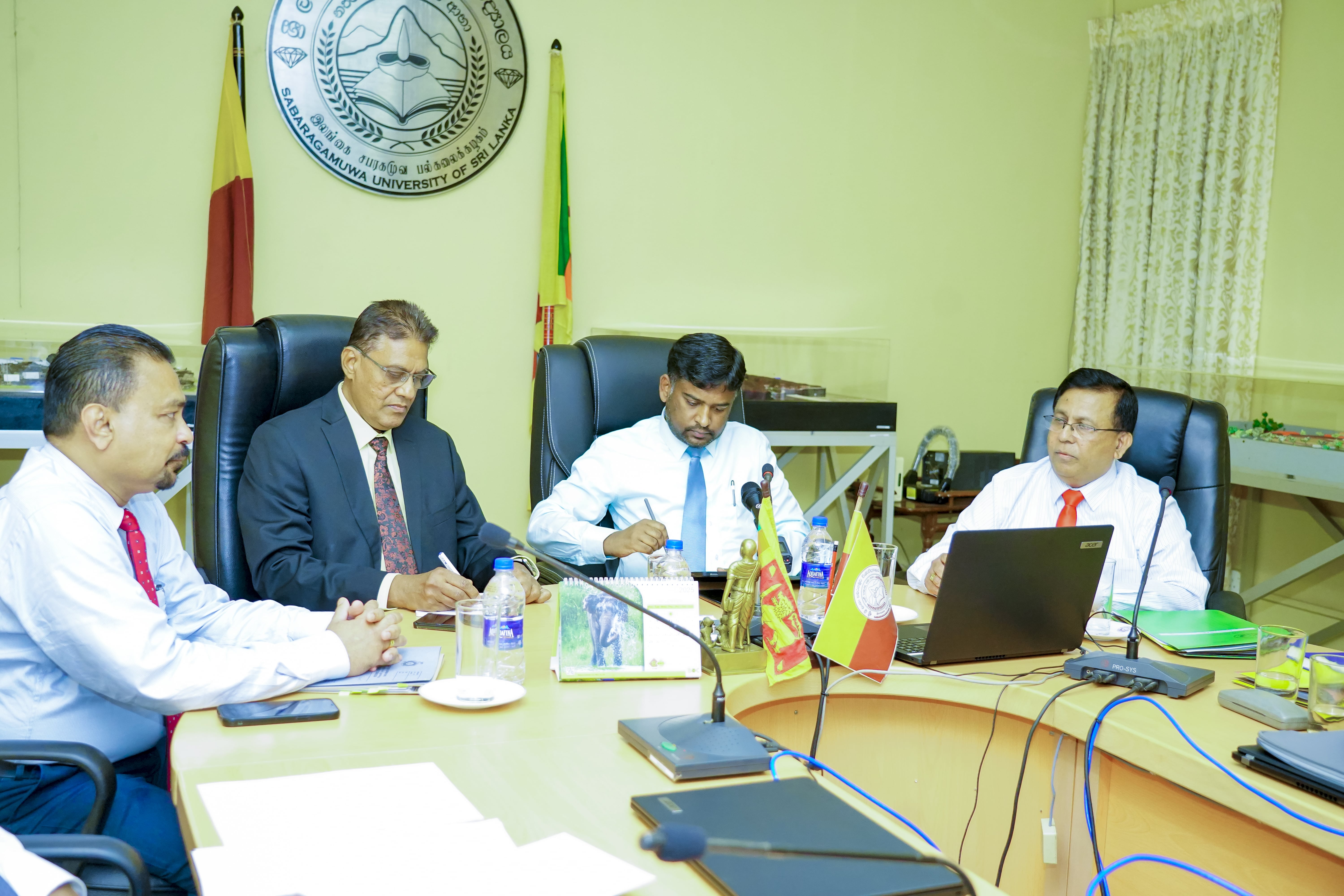 Discussion with UGC and Minister