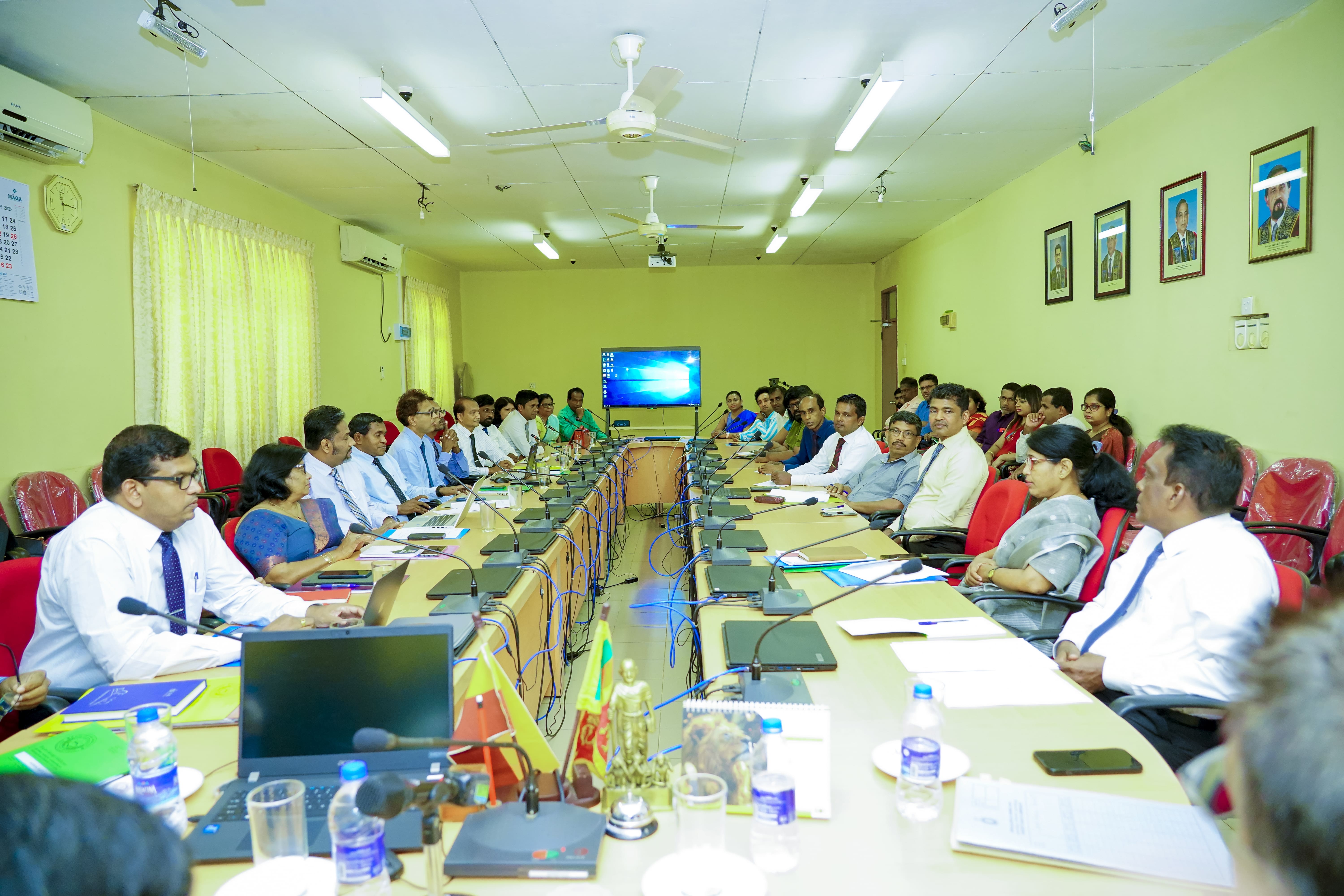 Discussion with UGC and Minister