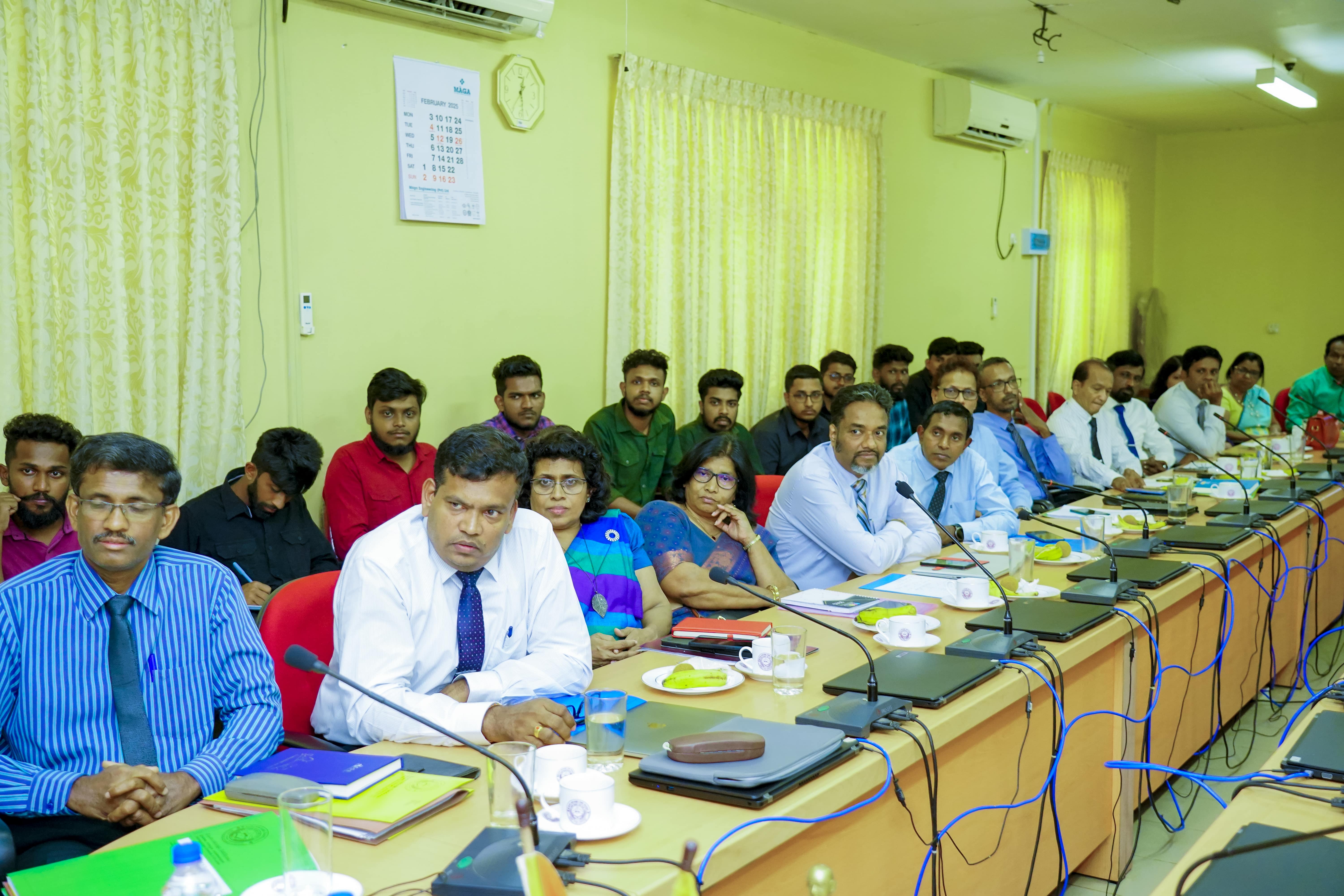 Discussion with UGC and Minister