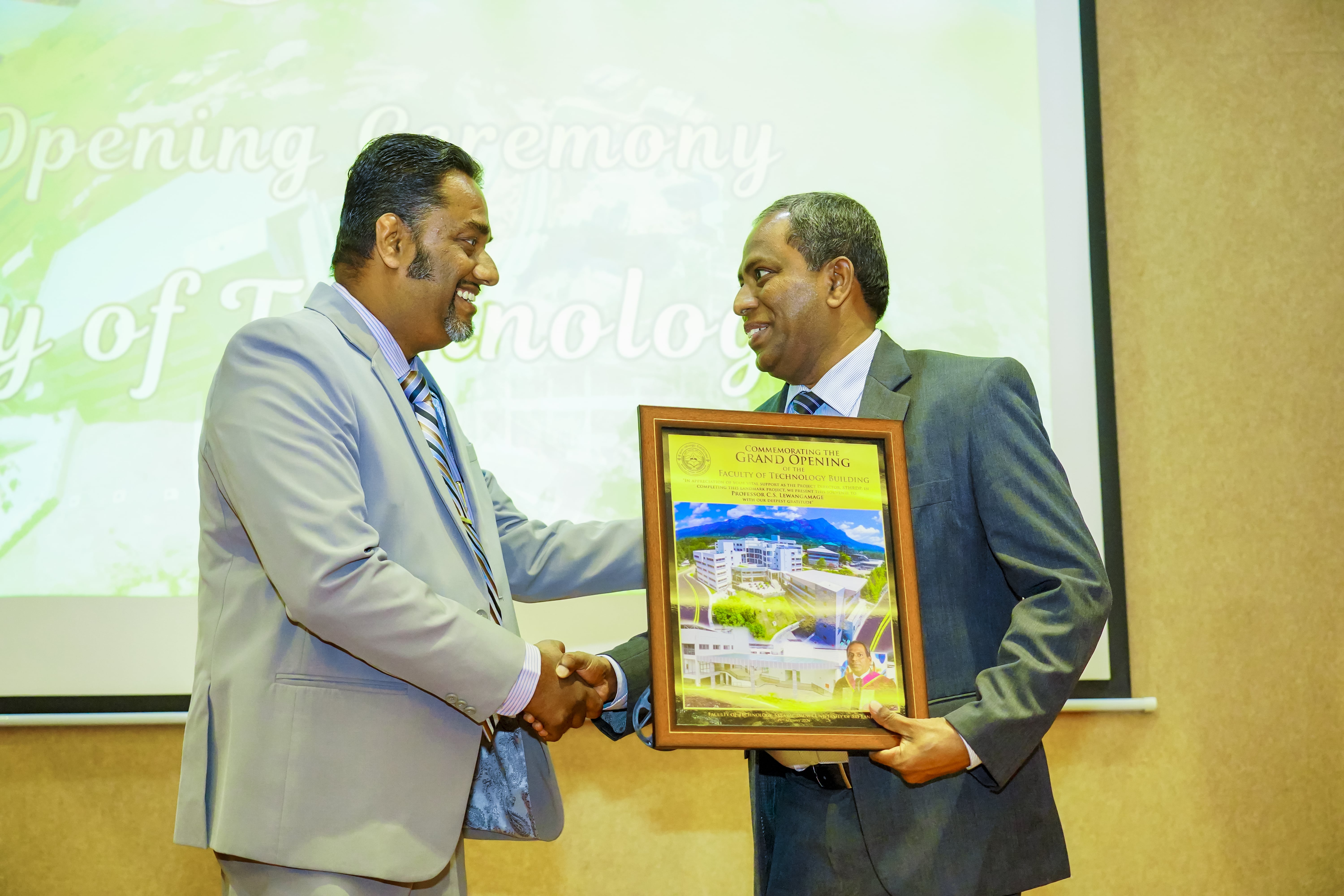 Opening Ceremony of the Faculty of Technology Building Complex