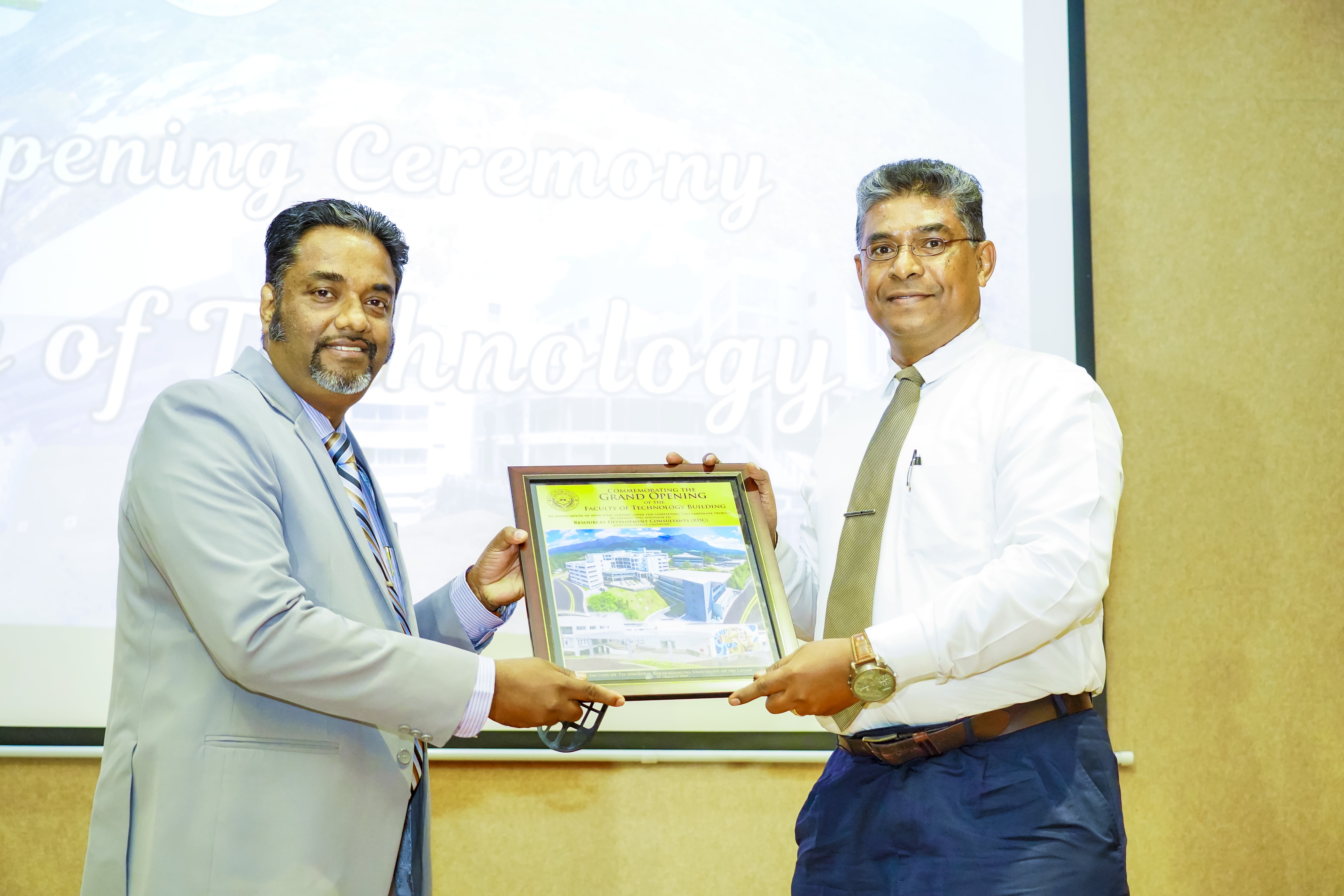 Opening Ceremony of the Faculty of Technology Building Complex