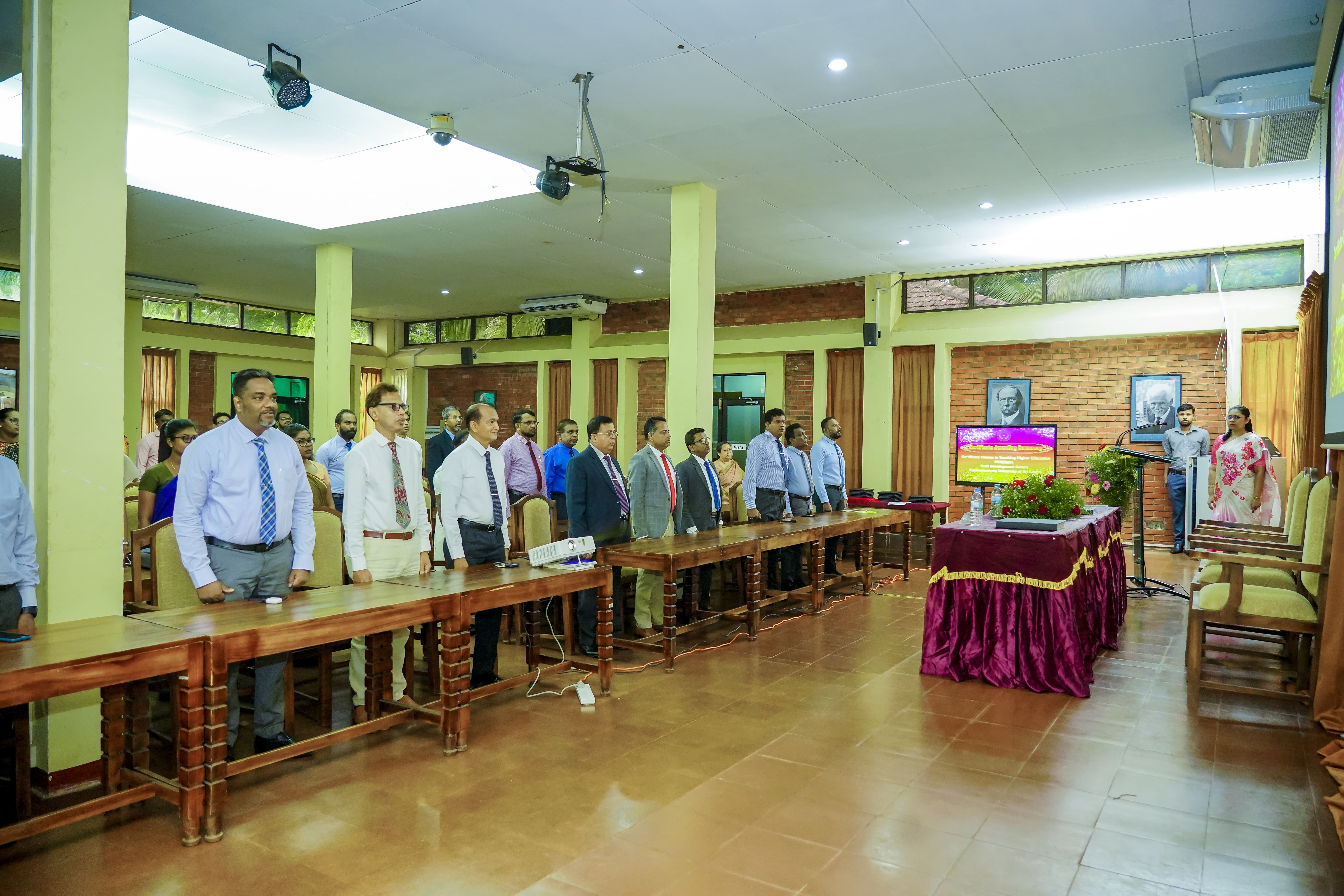 The Certificate Awarding Ceremony of the CCTHE 2022/2023 Staff Development Centre (SDC)