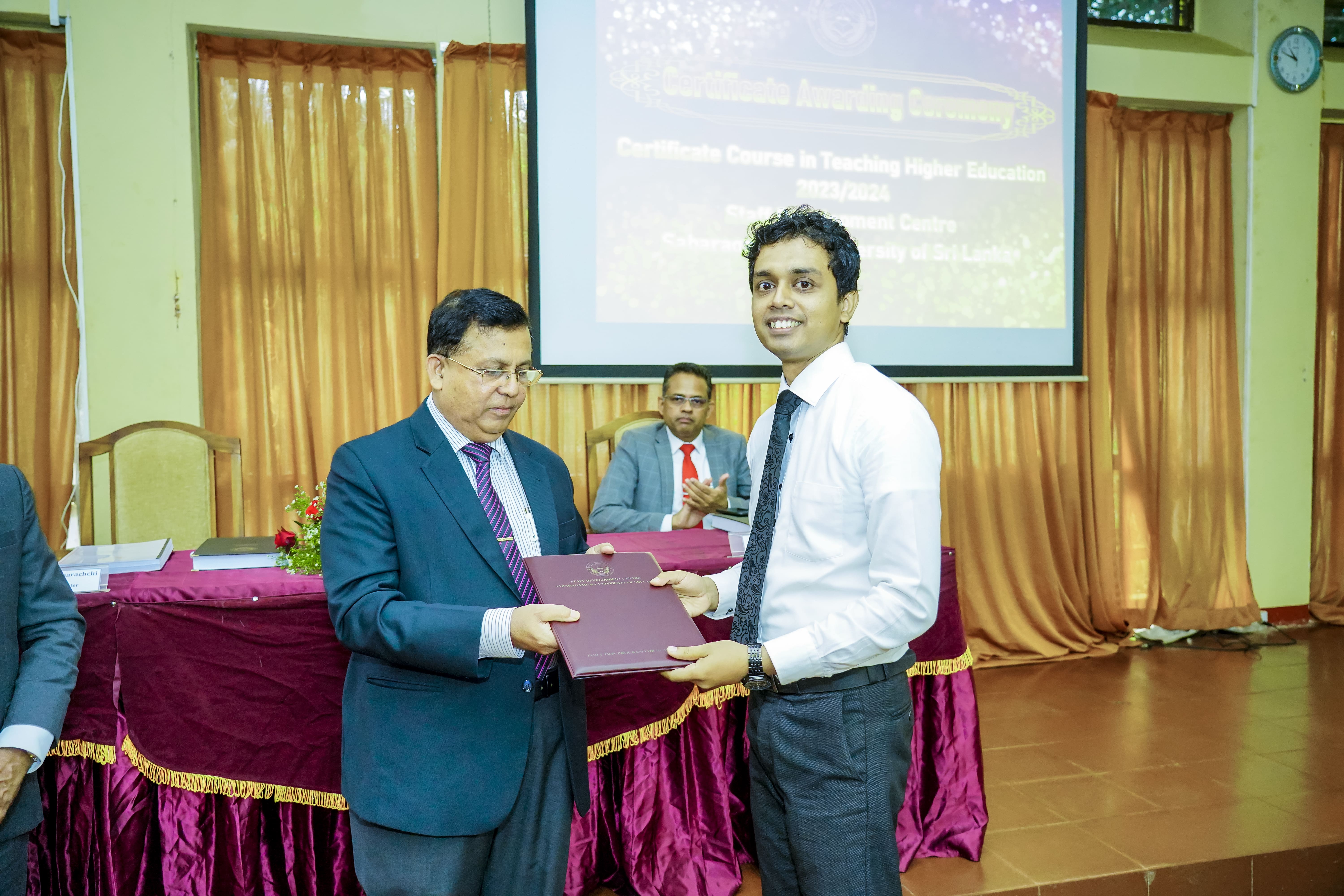 Certificate Awarding Ceremony of the CCTHE 2023/ 2024