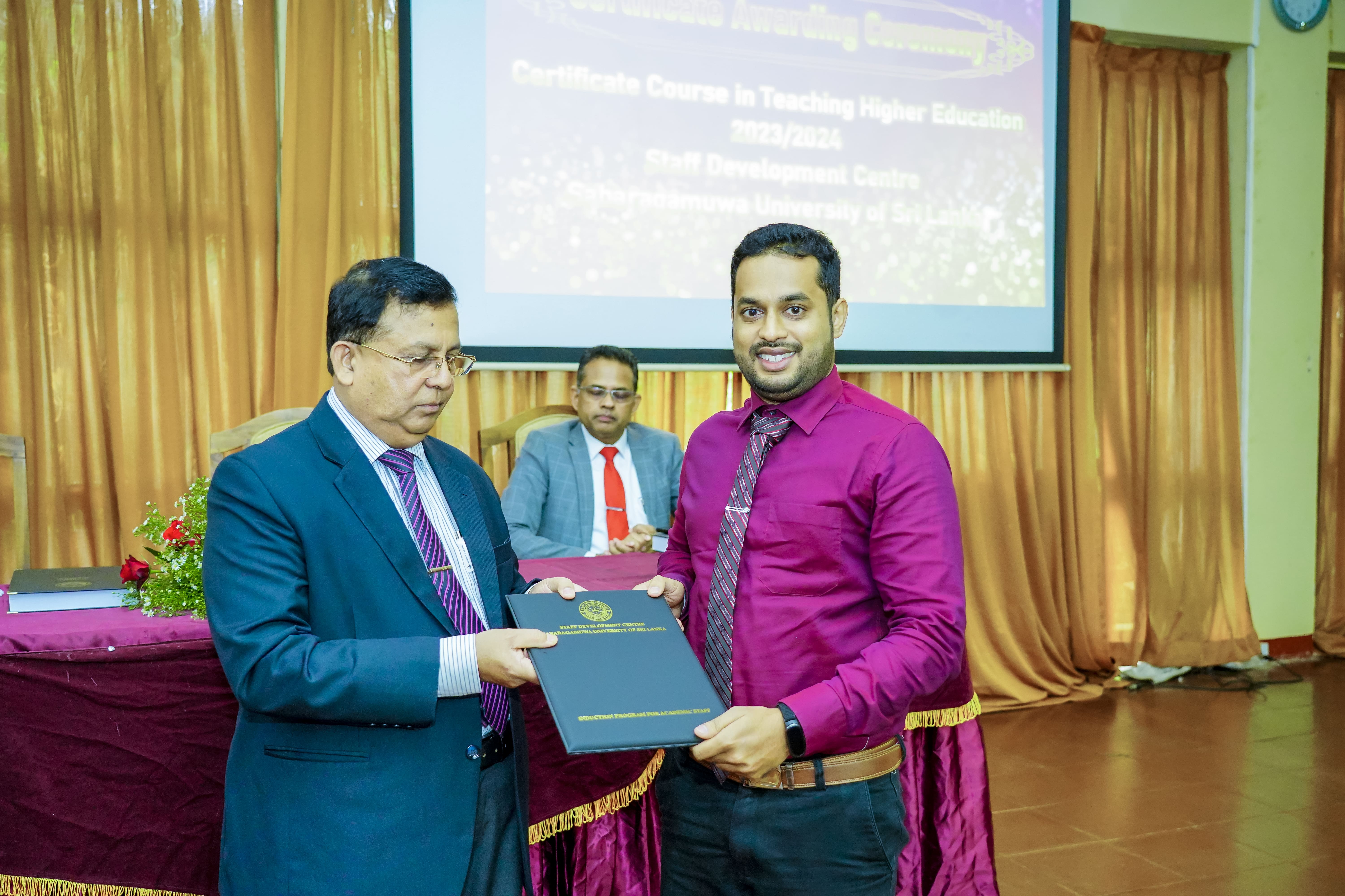 The Certificate Awarding Ceremony of the CCTHE 2022/2023 Staff Development Centre (SDC)
