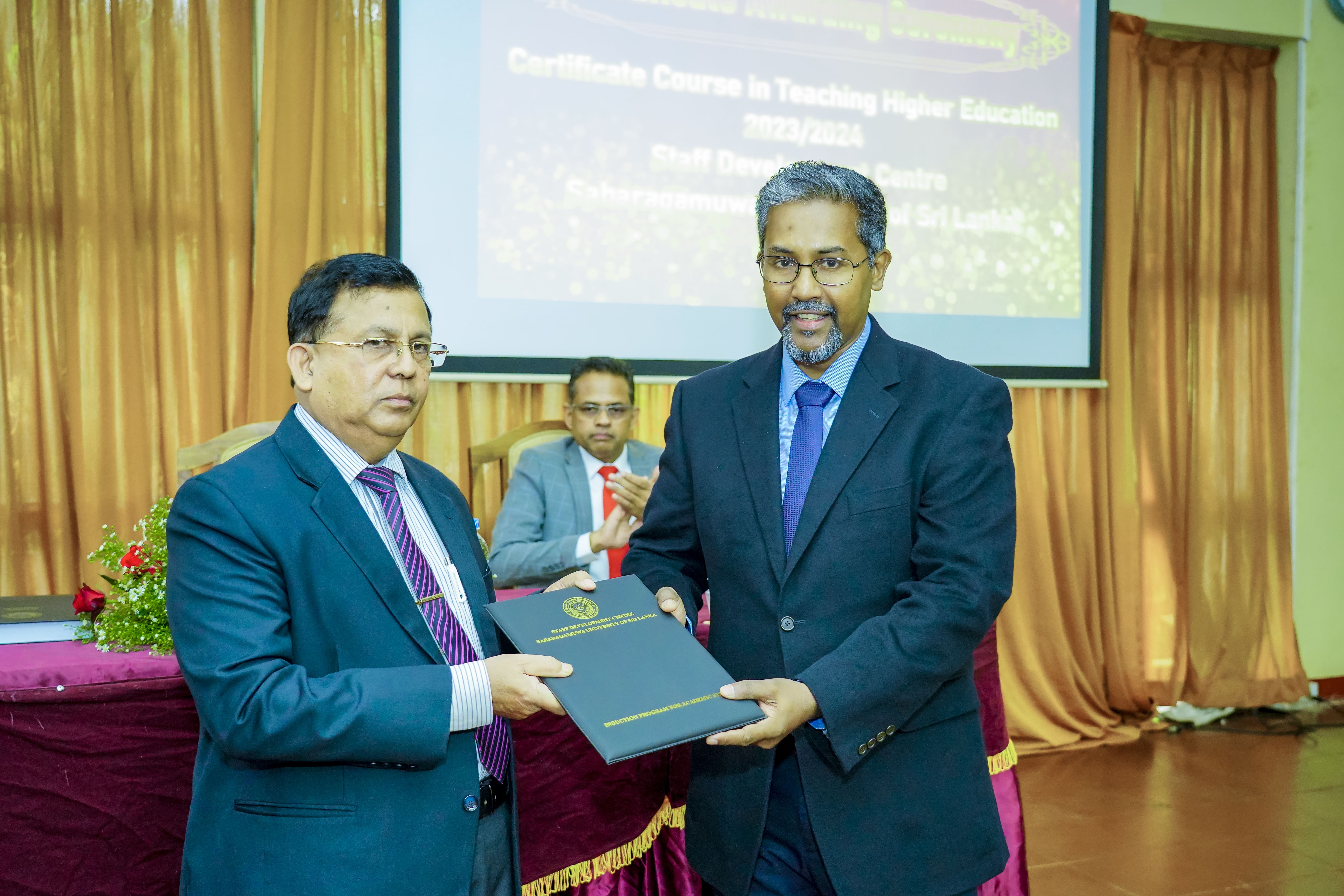 The Certificate Awarding Ceremony of the CCTHE 2022/2023 Staff Development Centre (SDC)