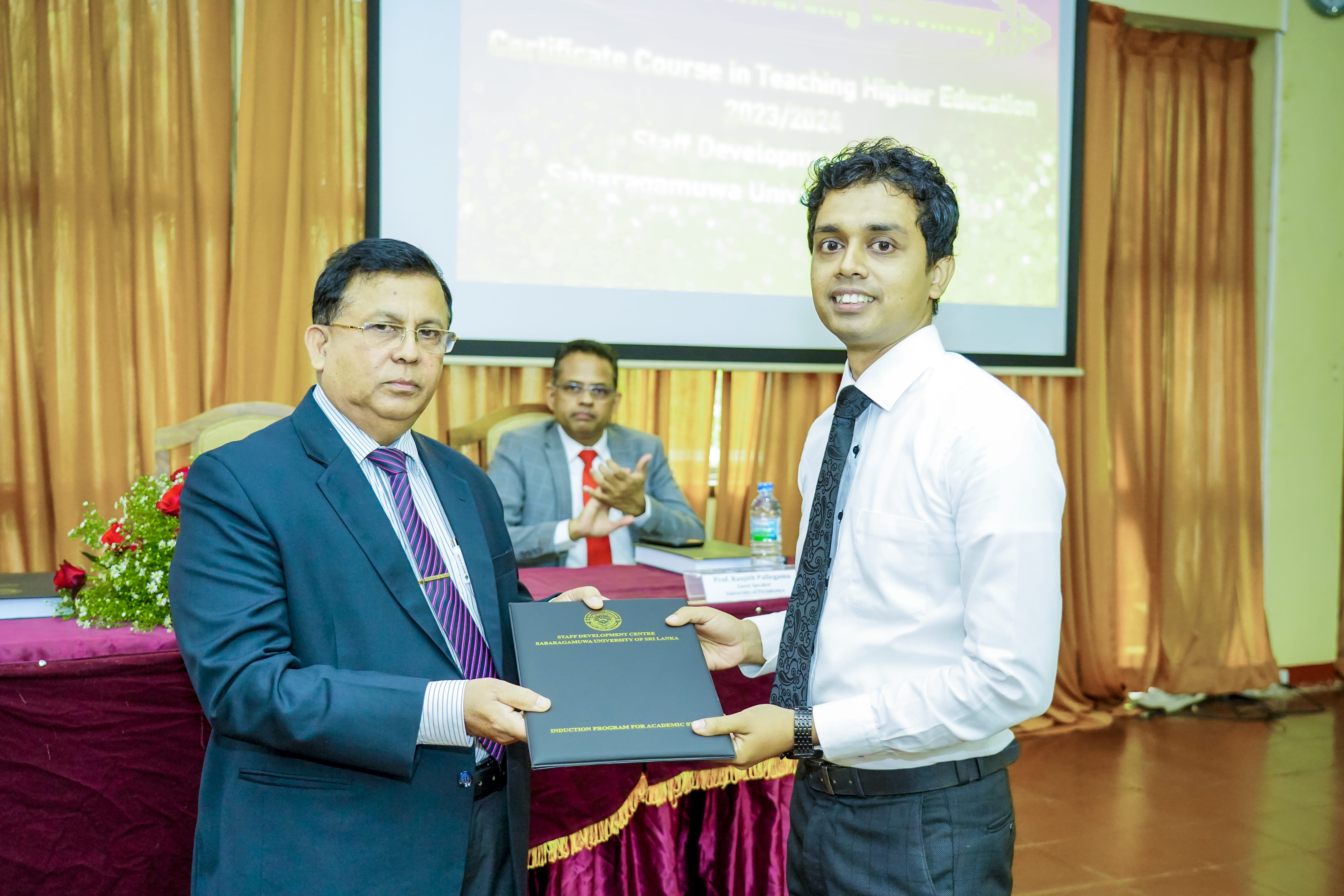 The Certificate Awarding Ceremony of the CCTHE 2022/2023 Staff Development Centre (SDC)