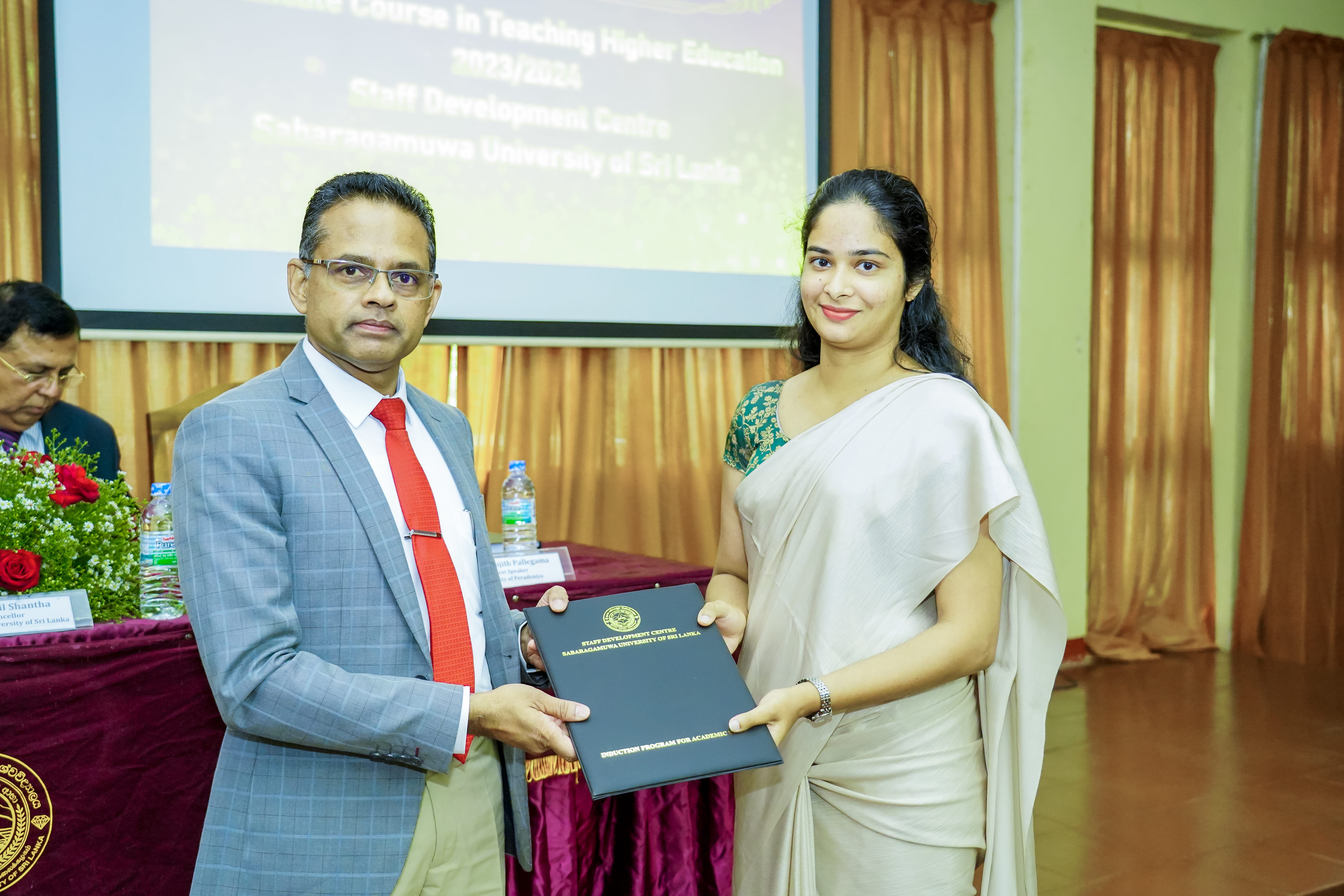 The Certificate Awarding Ceremony of the CCTHE 2022/2023 Staff Development Centre (SDC)