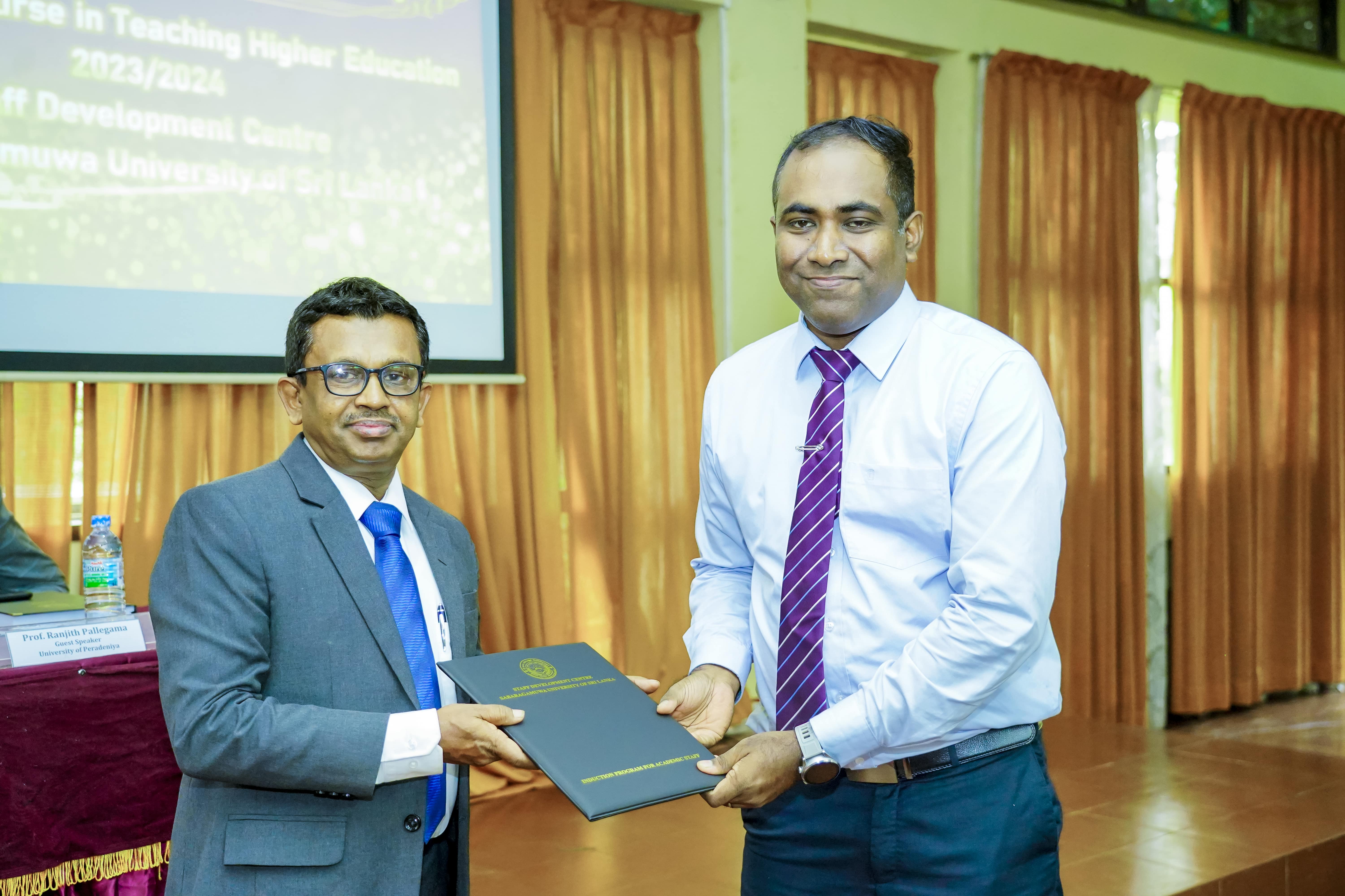 Certificate Awarding Ceremony of the CCTHE 2023/ 2024