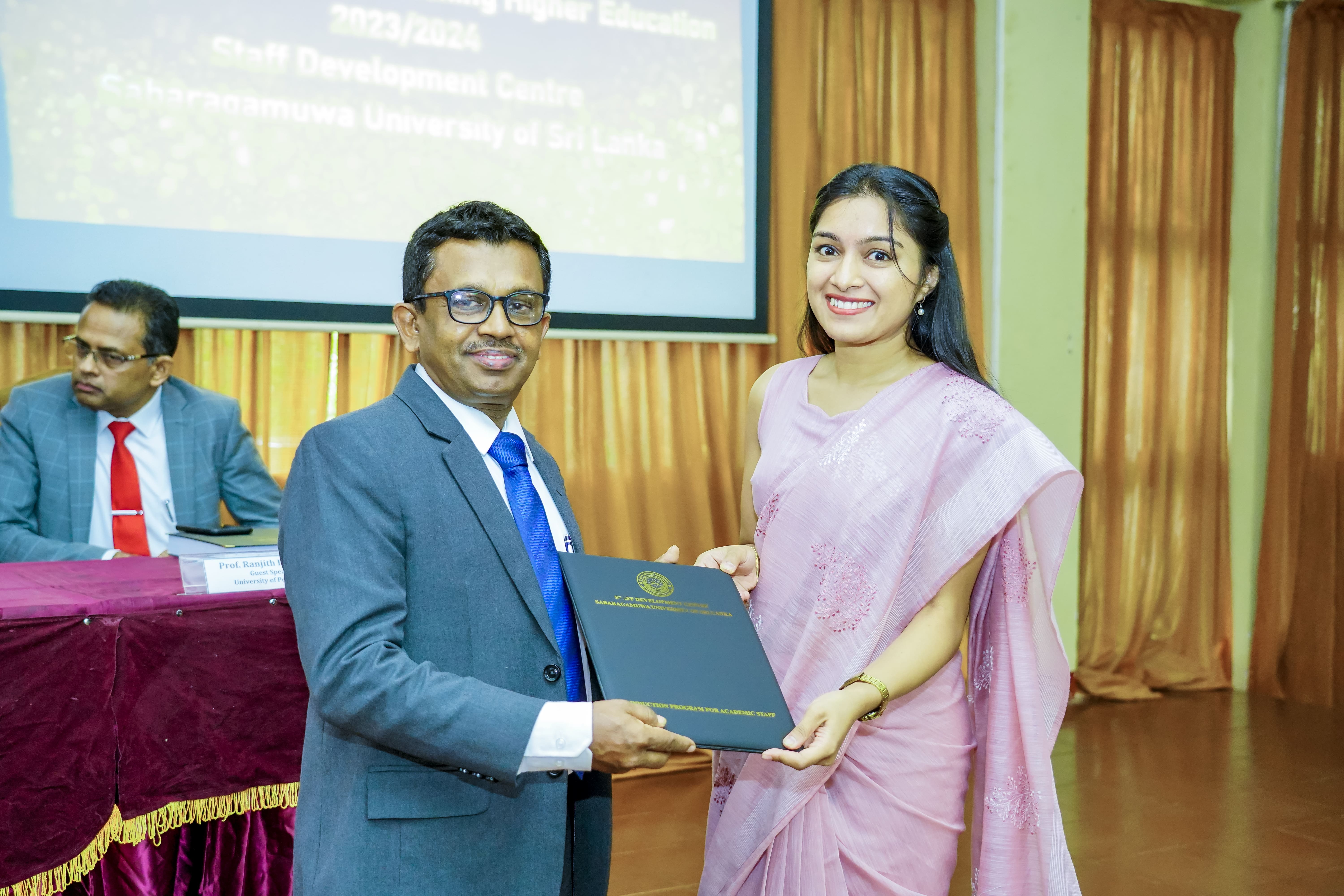 The Certificate Awarding Ceremony of the CCTHE 2022/2023 Staff Development Centre (SDC)