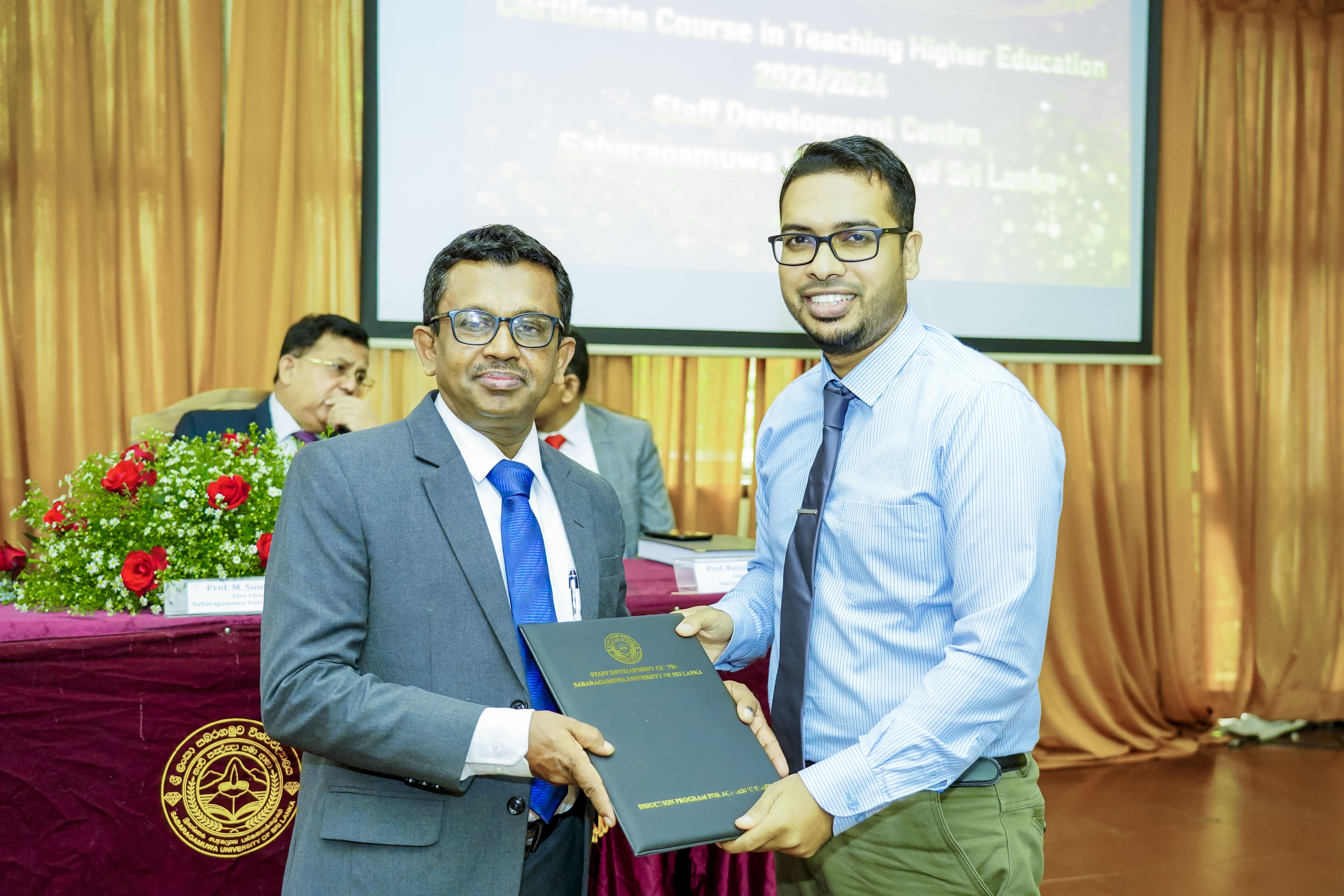 The Certificate Awarding Ceremony of the CCTHE 2022/2023 Staff Development Centre (SDC)