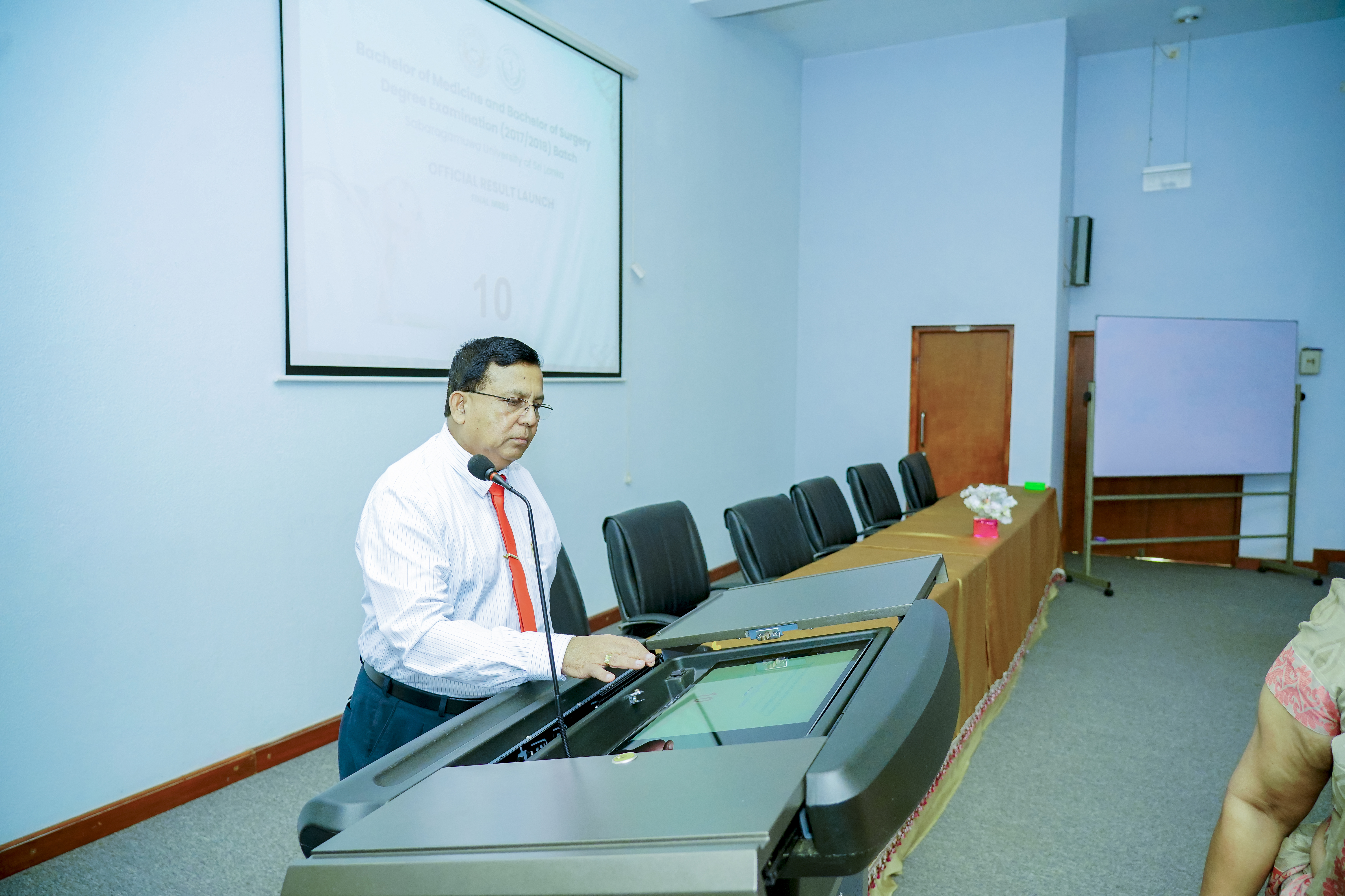Official release of results for the first batch of the Faculty of Medicine