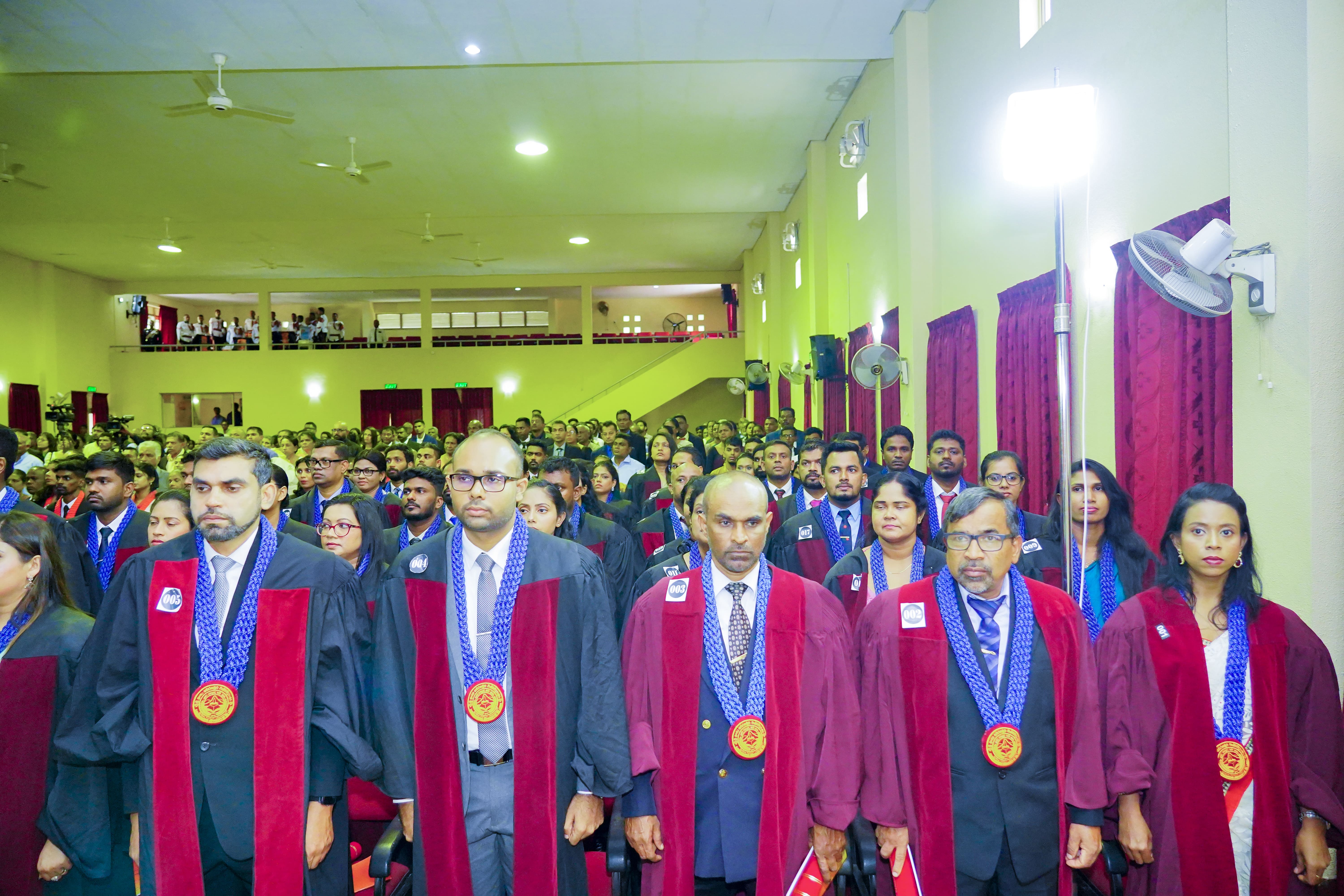 The second part of the 2025 graduation ceremony