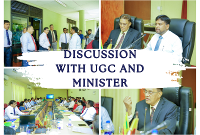 Discussion with UGC and Minister