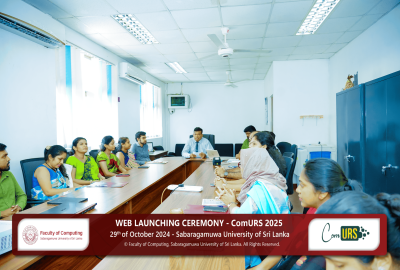 The ComURS 2025 Website was Officially Launched!